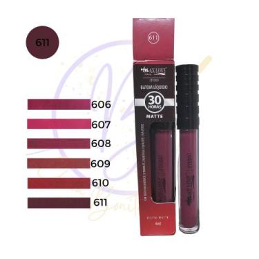 Imagem de Batom Matte Max Love Líquido Longa Duração 30 horas Varias Cores Escol