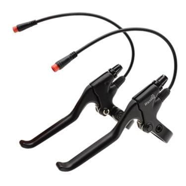 Imagem de simhoa 2x Alavancas de Freio de Bicicleta, Acessórios de Reposição, Guidão Ergonômico Profissional para Uso Externo, Peças de Reposição Estáveis ​​em Liga de
