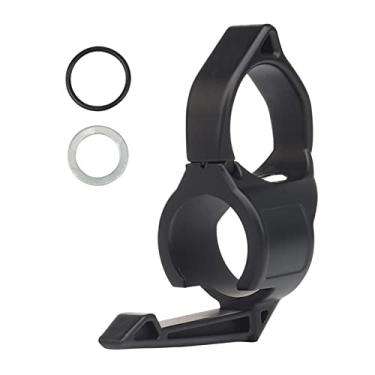 Imagem de Jungle Leopard Adaptador de Anel de Lanterna Tática Portátil Militar Tiro Anel de Dedo Suporte de Lanternas Equipamento Exterior (Cor: AC-06-BK)