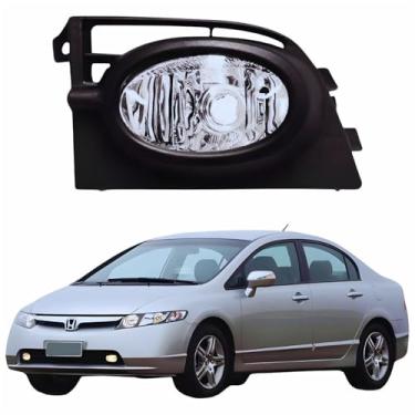 Imagem de Farol Auxiliar De Milha Honda New Civic 2006 2007 2008 Lado Esquerdo Motorista