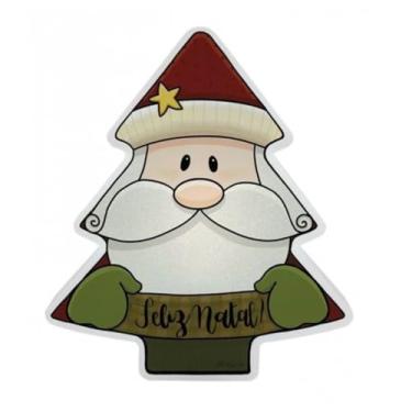 Imagem de Luminária Natalina - Árvore de Natal - Papai Noel