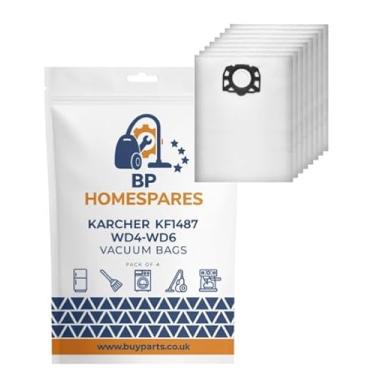 Imagem de BP Homespares Sacos de vácuo WD4-WD6 compatíveis com Karcher KFI487