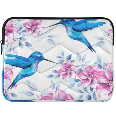 Imagem de Capa protetora para notebook com estampa de beija-flores para MacBook Pro 14, capa protetora universal de 13 a 14 polegadas