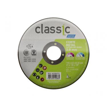 Imagem de Disco Corte Ferro Norton Classic Ar302 4.1/2X1/8X7/8