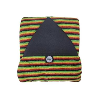 Imagem de 6FT Surfboard Socks Cover Rainbow Knitted Stretch All Board Protective Storage Drawstring Bag For Shortboard Funboard Fishboard