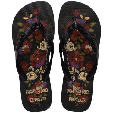 Imagem de Chinelo Havaianas Farm Flor de Fita
