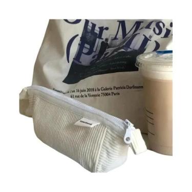 Imagem de Estojo De Lápis De Lona Com Estampa De Desenho Animado, Alta Capacidad