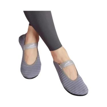 Imagem de Tênis Feminino Antiderrapante De Sola Macia Para Yoga, Pilates, Treino