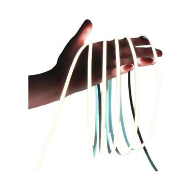 Imagem de Fita LED COB Branca Quente 3mm De Alta Densidade Flexível Para Quarto 