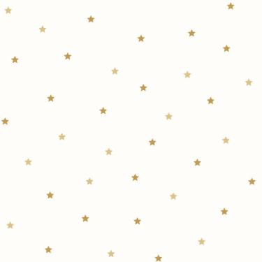 Imagem de Papel De Parede Fofura Baby Estrelas Marrom Ff4048