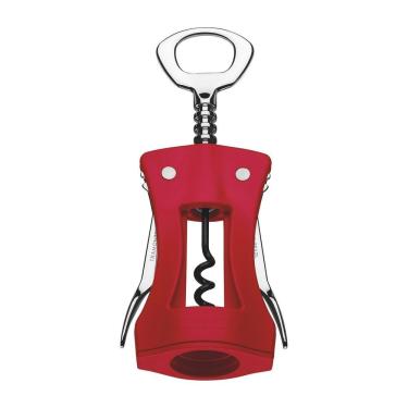 Imagem de Saca Rolhas Tramontina Harmoniza Com Corpo Em Abs E Abridor De Zamak Vermelho Tramontina