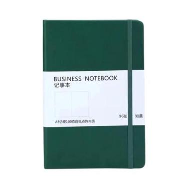 Imagem de Caderno De Capa Dura A5 Com 192 Páginas, Papel Pontilhado, Diário Com 