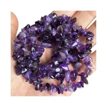 Imagem de Contas De Pedra Natural Ametista Olho De Tigre 5-8mm, Lascas Irregular