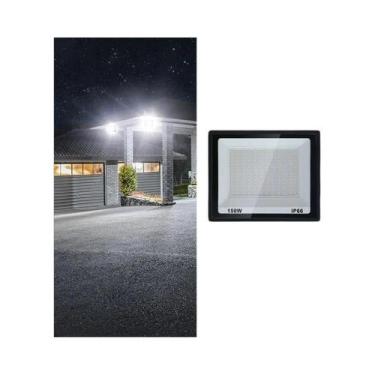 Imagem de Holofote LED IP66 À Prova d'Água 10W-200W Para Jardim E Rua Externa AC