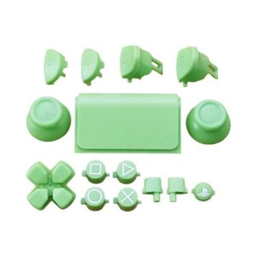 Imagem de Conjunto Completo De Botões E Joysticks Para Controle PS4 pro Slim, Ca