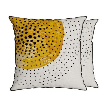 Imagem de Capa de Almofada Veludo Luxor - Bolinhas - Belchior
