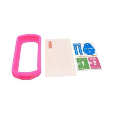 Imagem de Capa De Silicone Para Garmin Edge 1040 Com Protetor De Tela De Vidro T