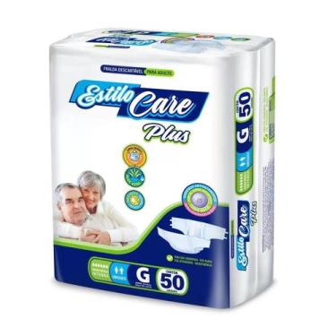 Imagem de Fralda Estilo Care Plus Hiper G - C/50 Un
