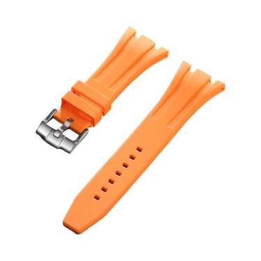 Imagem de Pulseira De Silicone Impermeável 27/28/30mm Para Relógio AP Royal Oak 