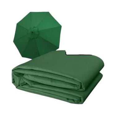 Imagem de Cobertura De Reposição Verde Impermeável Para Guarda-chuva/Guarda-sol 