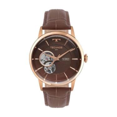 Imagem de Relógio Technos Masculino Automatico Rosé - G3265aw-0m G3265aw-0m