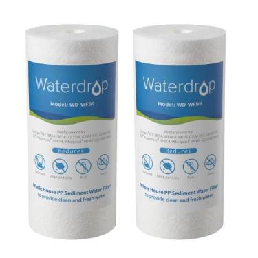 Imagem de Filtro de água Waterdrop Whole House Sediment 5 Micron x2