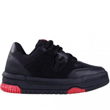 Imagem de Tênis Feminino Chilli Beans Sneakers 2594602, Preto, Vermelho, 38