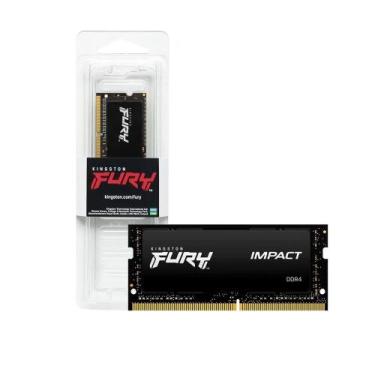 Imagem de Memória RAM Para Notebook Kingston Fury Impact 8GB 3200MHz DDR4 CL20
