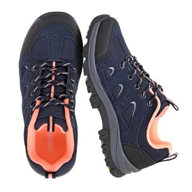 Imagem de CUSHIONAIRE Bota feminina Brig de cano baixo para trilha, Azul-marinho M, 9.5