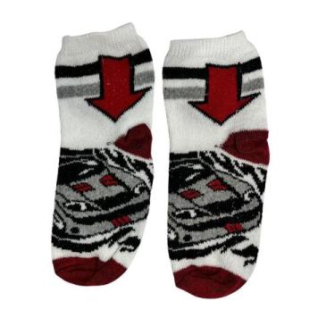 Imagem de Meia Infantil Estampada Menino Apollo, 27 a 30, Vermelho