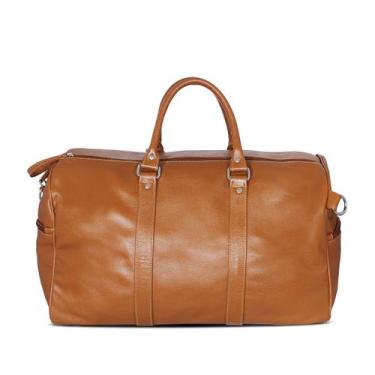 Imagem de Bolsa de Viagem de Couro Alain - Relicário Bolsas e Pastas, Caramelo
