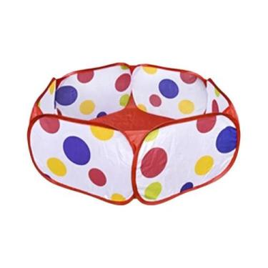 Imagem de Tenda Colorida Portátil E Dobrável, Piscina De Bolinhas, Casa De Brinc