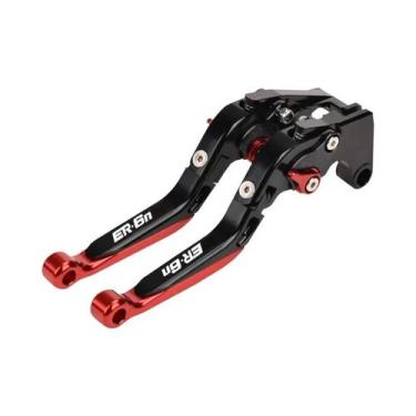 Imagem de Alavancas De Freio E Embreagem CNC Ajustáveis Para Acessórios De Motoc