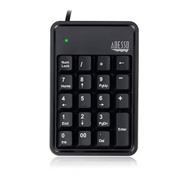 Imagem de Teclado mecânico de 19 teclas Adesso AKB-600HB com hub USB de 3 portas