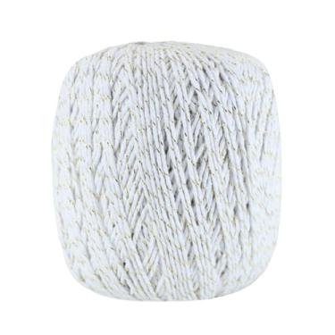 Imagem de Barbante Brilho EuroRoma (Brilho Ouro - Branco 200)