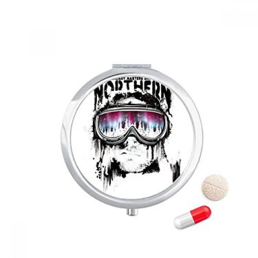 Imagem de Graffiti Street Northern Óculos de esqui, porta-comprimidos, caixa de armazenamento de remédios