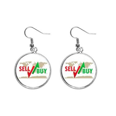 Imagem de Aumenta as vendas diminui a perda de lucros brinco de prata pendente joia feminina