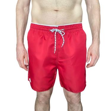 Imagem de Shorts de banho masculino LAC0STE Wally red