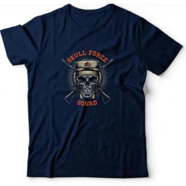 Imagem de Camiseta Algodão Skull- Force Squad - Inoctua