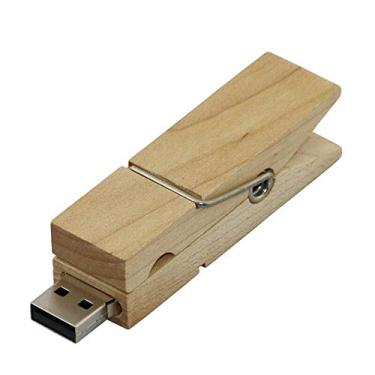 Imagem de Clipes de madeira de 128 GB modelo USB Flash Drive PenDrive Pen Drive USB Stick U Disk USB Flash Disk Memory Stick Pen Drive USB Flash Disk Flash Card