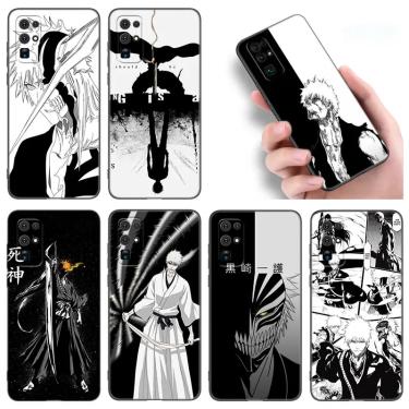 Imagem de Capa preta branca de telefone Anime Bleach para Huawei Nova 5T 7 8 9 7i 8i Honra 30S 50 60 70 Mate