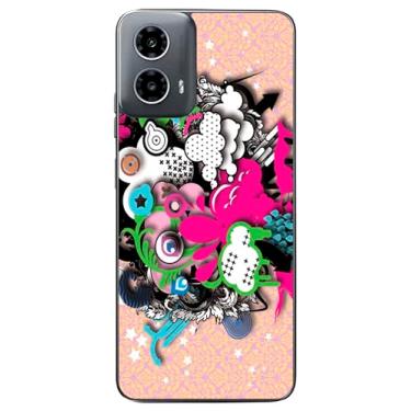 Imagem de Capa Adesivo Skin104 Verso Para Motorola Moto G34 5G
