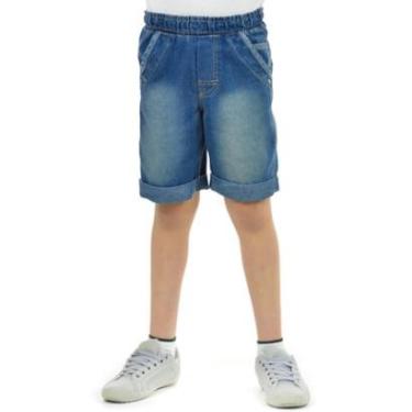 Imagem de Bermuda jeans gavião infantil fenomenal Jeans 08-Unissex