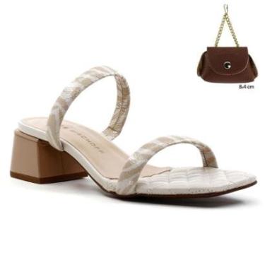 Imagem de Tamanco Jorge Bischoff Tiras + Niqueleira-Feminino