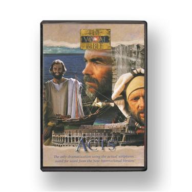 Imagem de Visual Bible Acts of the Apostles, DVD Holy Bible-Bible Stories-Jesus-St. John-St. Peter-Bible-Bible Stories for Children-Pentecost-St. James-Judas-Healing-Salvation-The Holy Spirit-St. Stephen-St. Paul-Temple-Jerusalem-Sea of Galilee-Miracle-Conversion