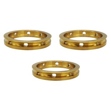 Imagem de Kit 3un Anel Aperto Gaxeta Lubrificador Compatível com Bomba de Alta Vazão Chiaperini LJ3100