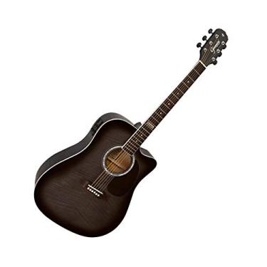 Imagem de Violão Eletroacústico Dreadnought Folk Cutaway Aço GF-1D CEQ Translucent Black