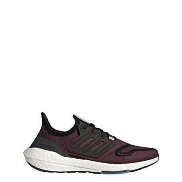 Imagem de adidas Ultraboost 22 Heat.rdy Tênis de corrida masculino, Marrom (Shadow Maroon/Core Black/Metal Grey), 44
