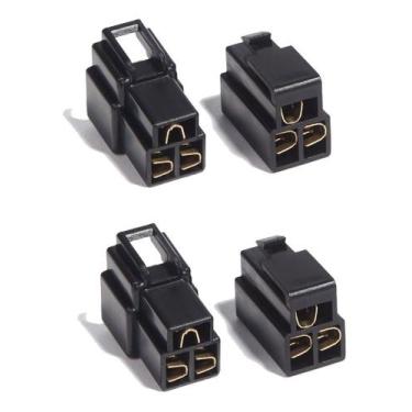 Imagem de Kit 2 Conector 3 Vias Com Trava Technoise - Kit de Produtos