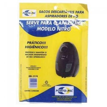 Imagem de Kit 3 Sacos Descartável Para Aspirador de Pó Arno Nitro Ref: 2174 - po